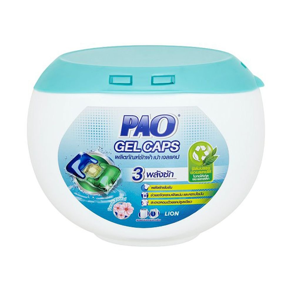 Thai Gel Capsule Laundry Detergent Tablets, 18 Tablets